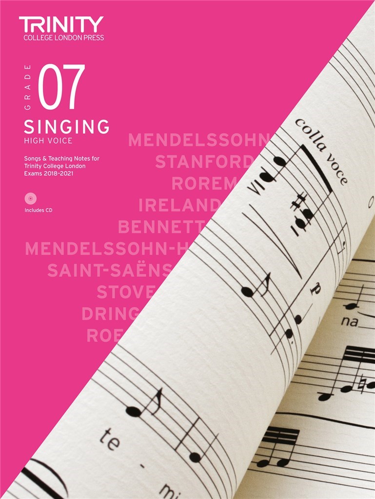 Singing Grade 7 High 2018-2021 (with CD)