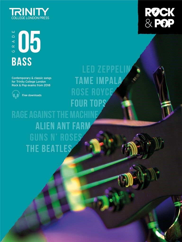 Trinity Rock and Pop 2018 Bass Grade 5