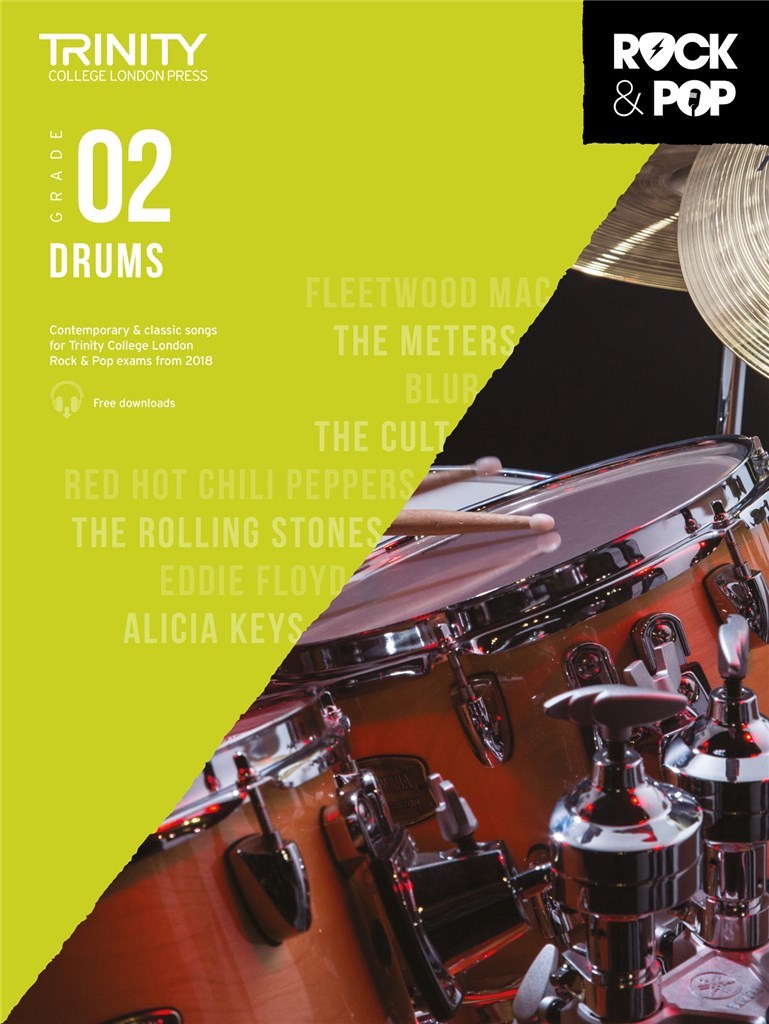 Trinity Rock and Pop 2018 Drums Grade 2