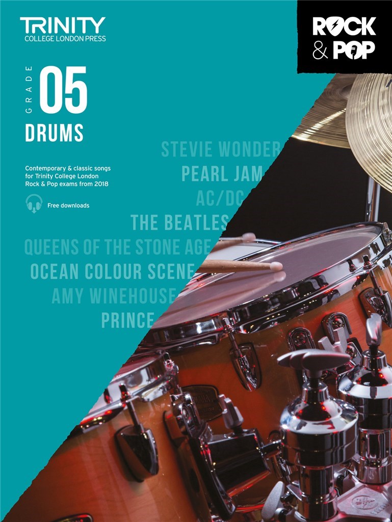 Trinity Rock and Pop 2018 Drums Grade 5