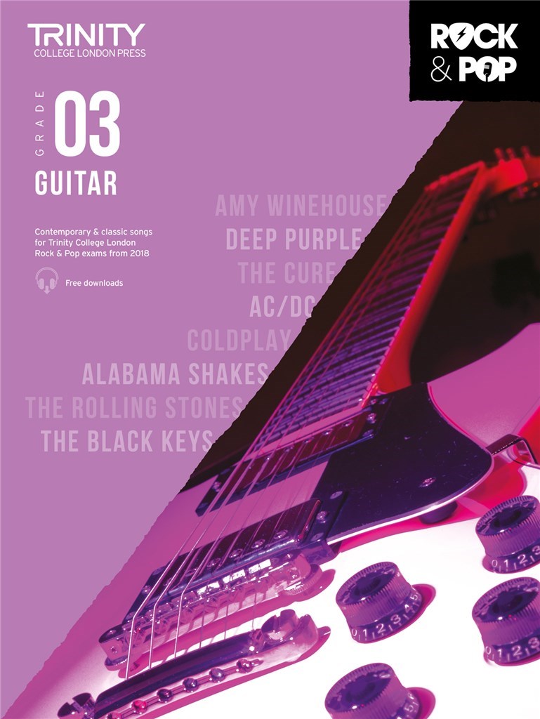 Trinity Rock and Pop 2018 Guitar Grade 3