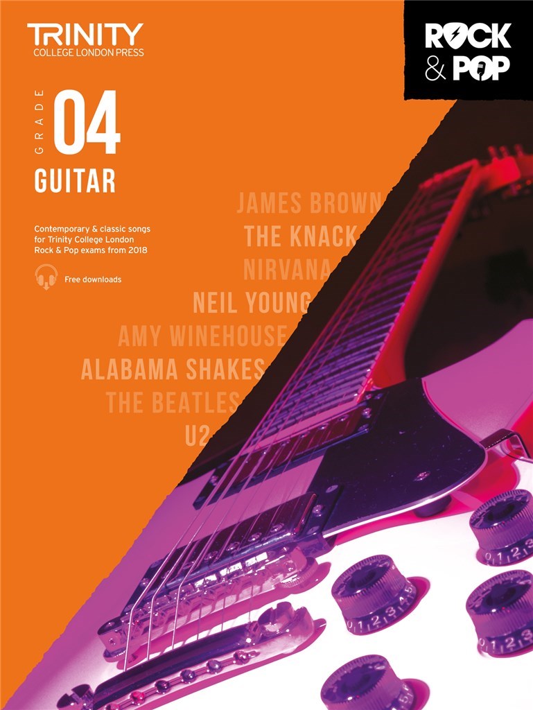 Trinity Rock and Pop 2018 Guitar Grade 4