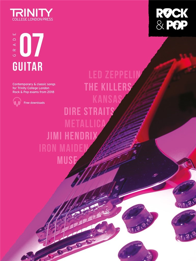 Trinity Rock and Pop 2018 Guitar Grade 7