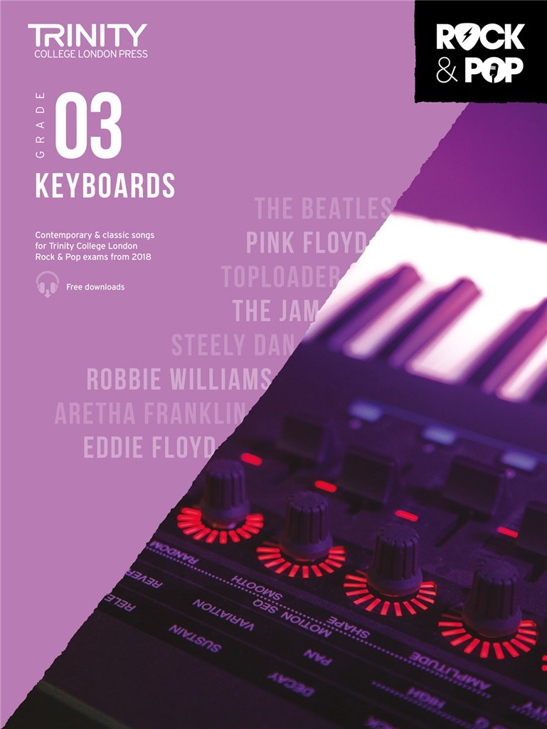 Trinity Rock and Pop 2018 Keyboards Grade 3