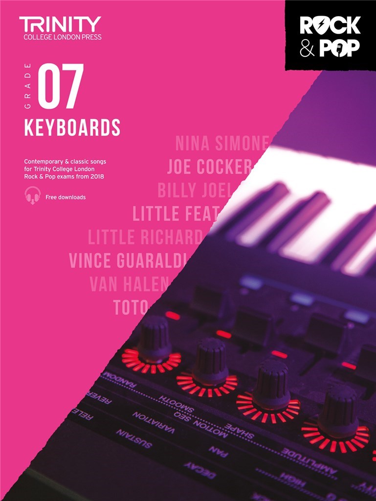 Trinity Rock and Pop 2018 Keyboards Grade 7