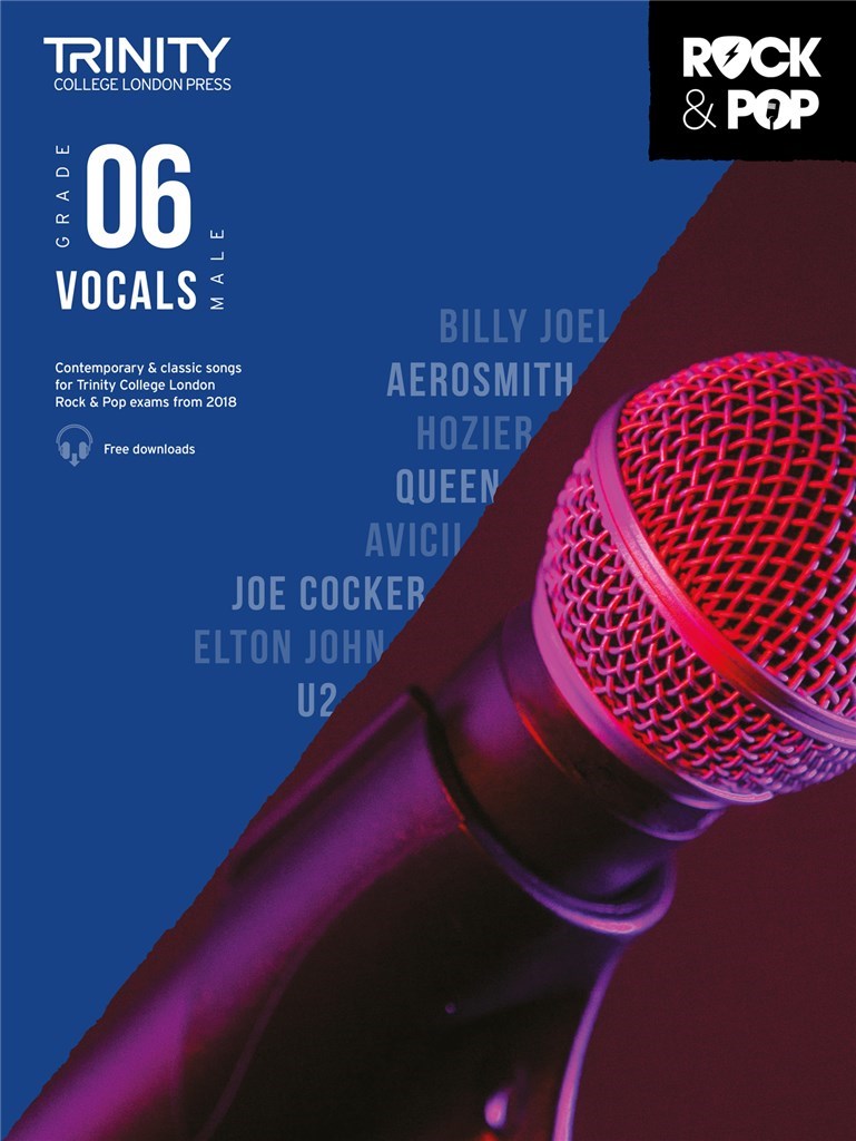 Trinity Rock and Pop 2018 Vocals Grade 6