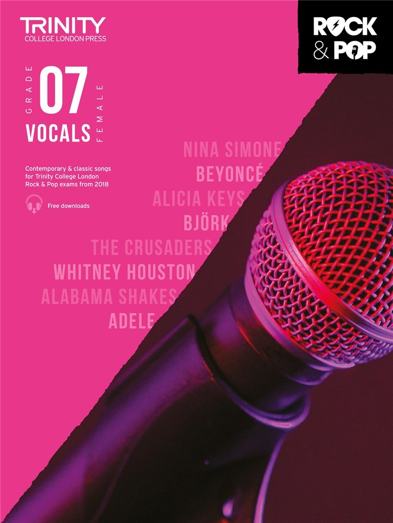 Trinity Rock and Pop 2018 Vocals Grade 7