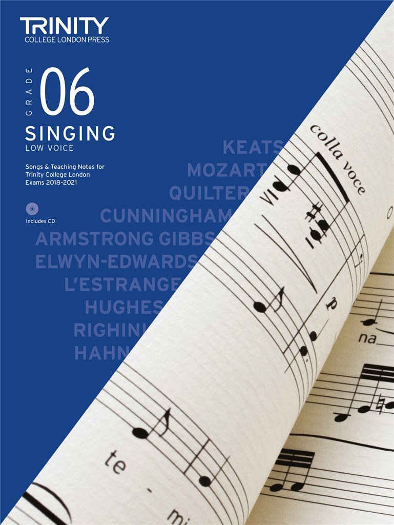 Singing Grade 6 Low 2018-2021 (with CD)