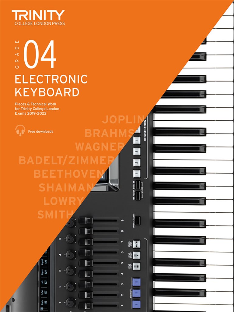 Electronic Keyboard Exam Pieces 2019-2022