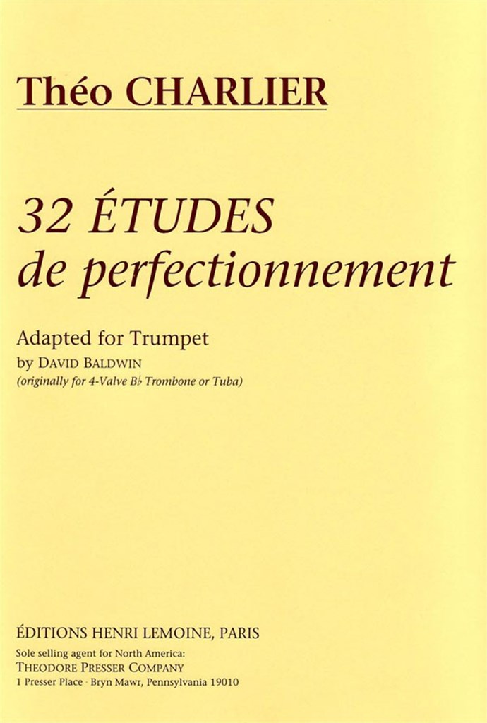 32 Etudes De Perfectionnement
