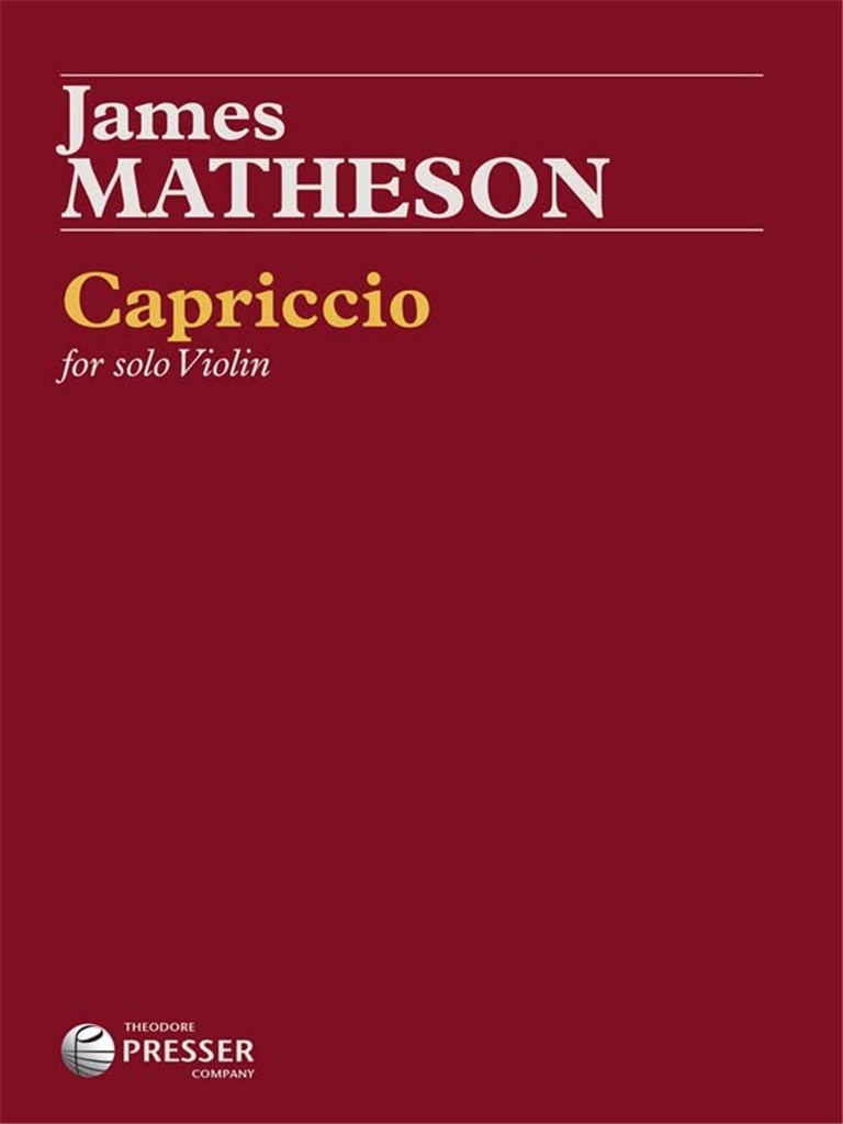 Capriccio For Solo Violin
