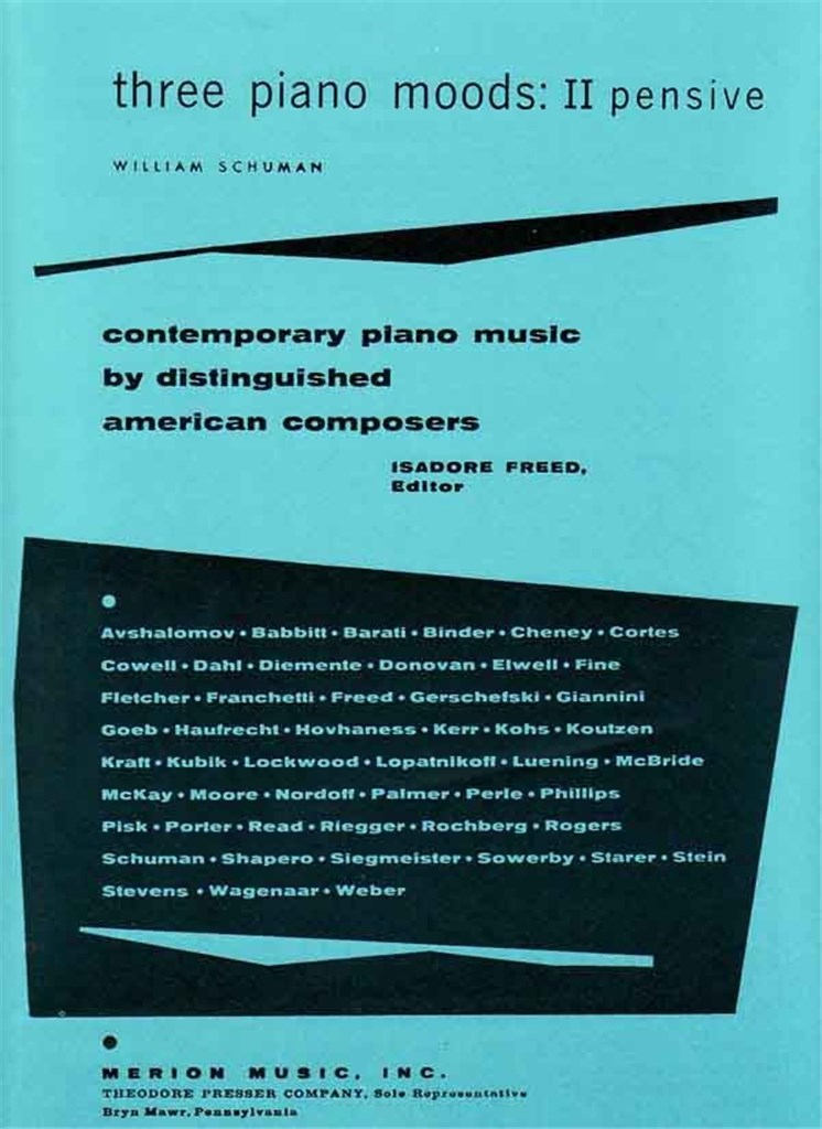 Three Piano Moods