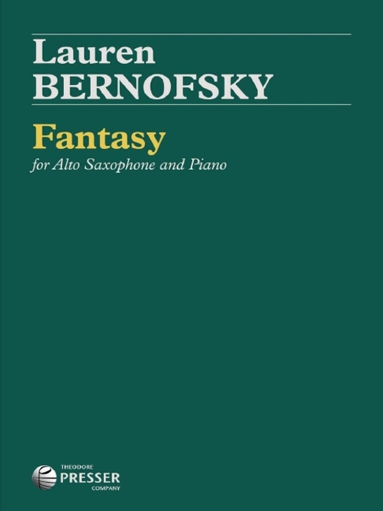 Fantasy for Alto Saxophone and Piano