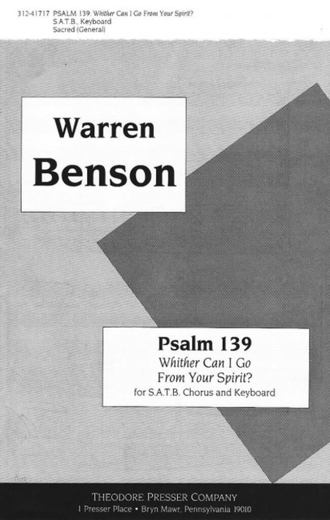 Psalm 139: Whither Can I Go From Your Spirit?