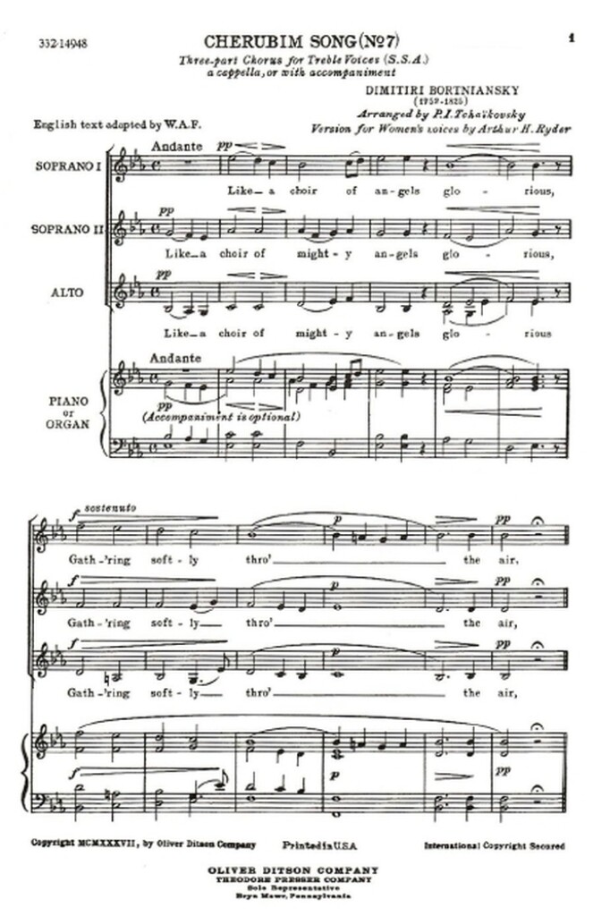 Cherubim Song (No. 7)`