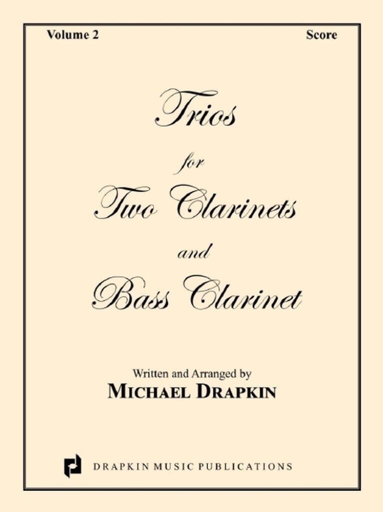 Trios for Two Clarinets and Bass Clarinet 2 Vol. 2