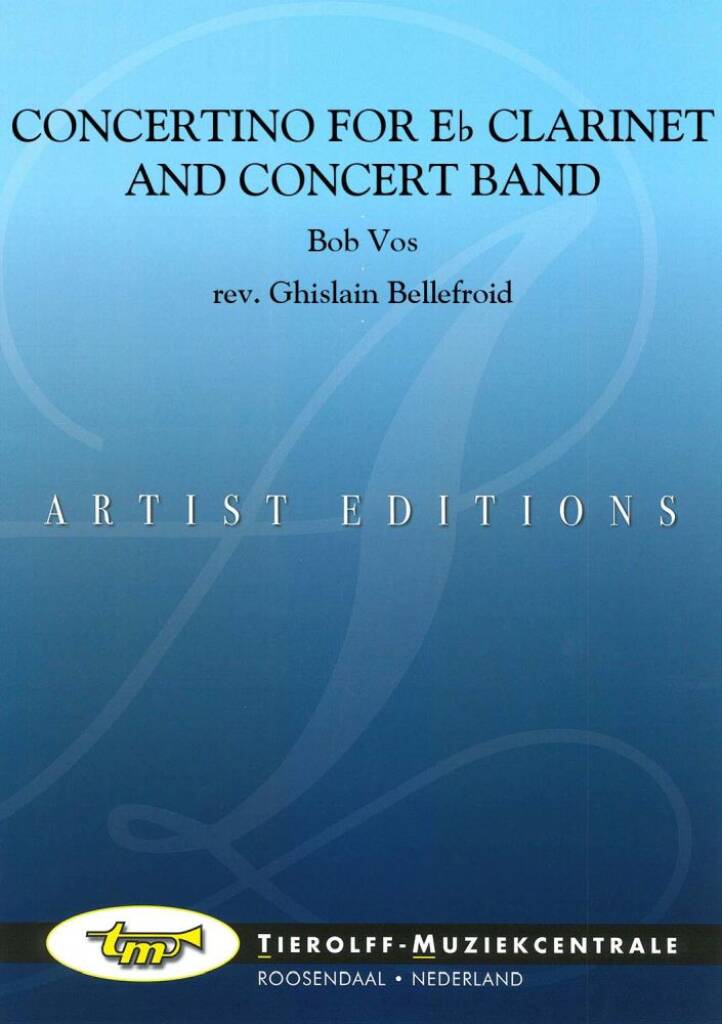 Concertino For Eb Clarinet And Concert Band