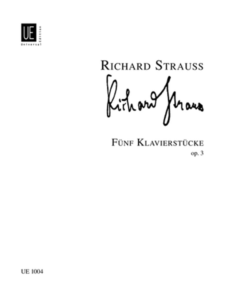 5 Stücke Opus 3