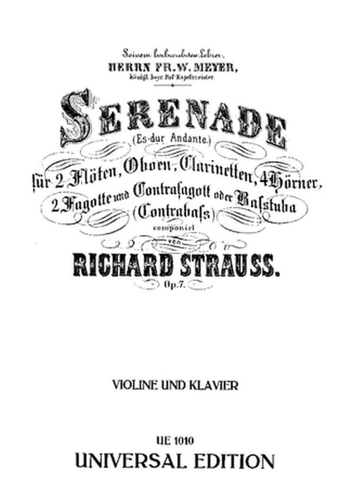 Bläserserenade