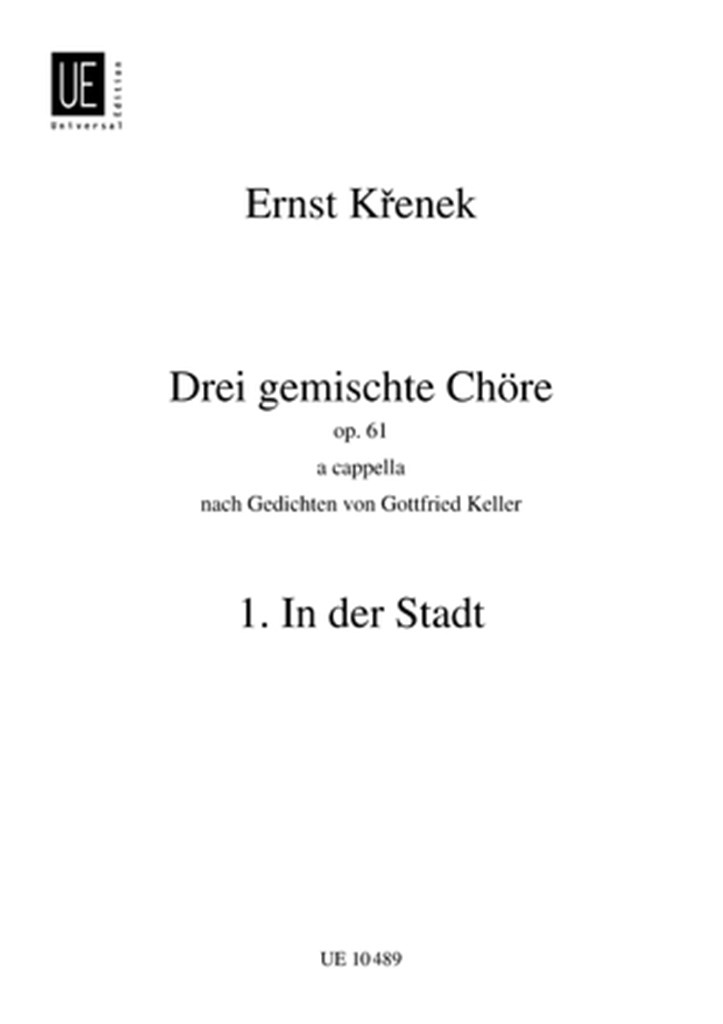 3 gemischte Chöre