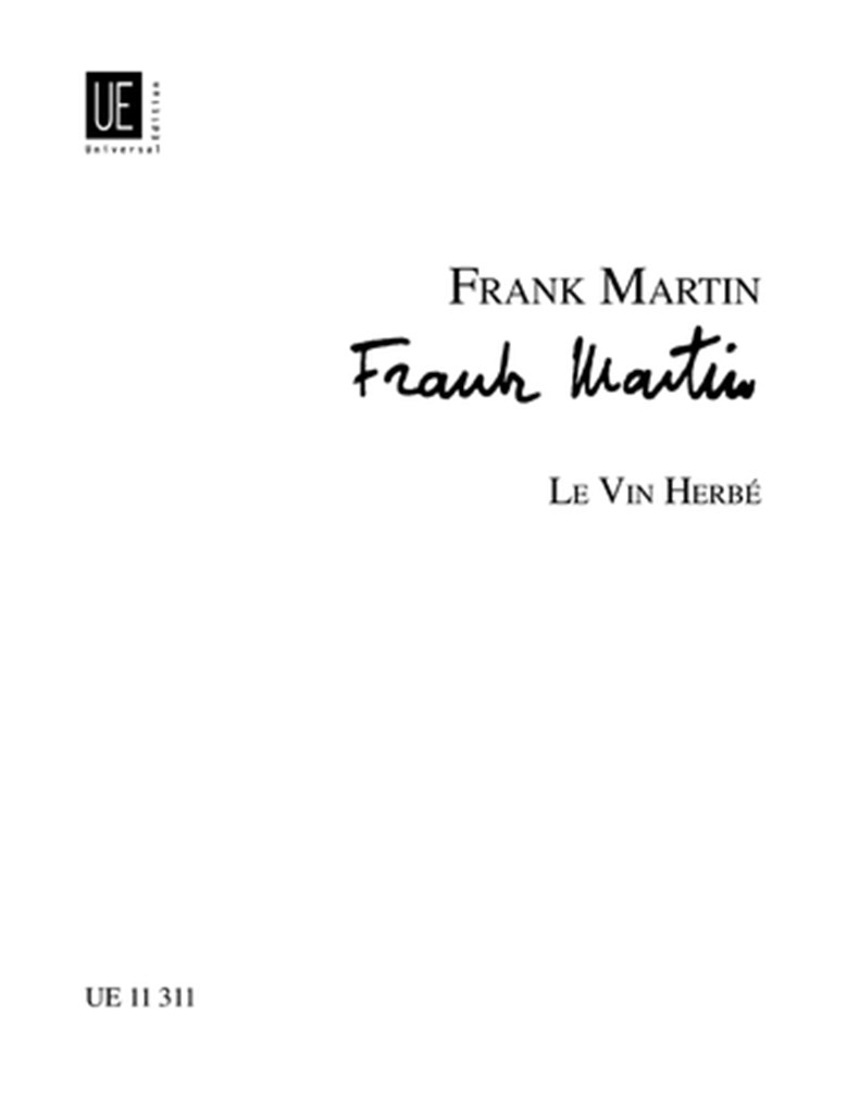 Le vin herbé (Der Zaubertrank)