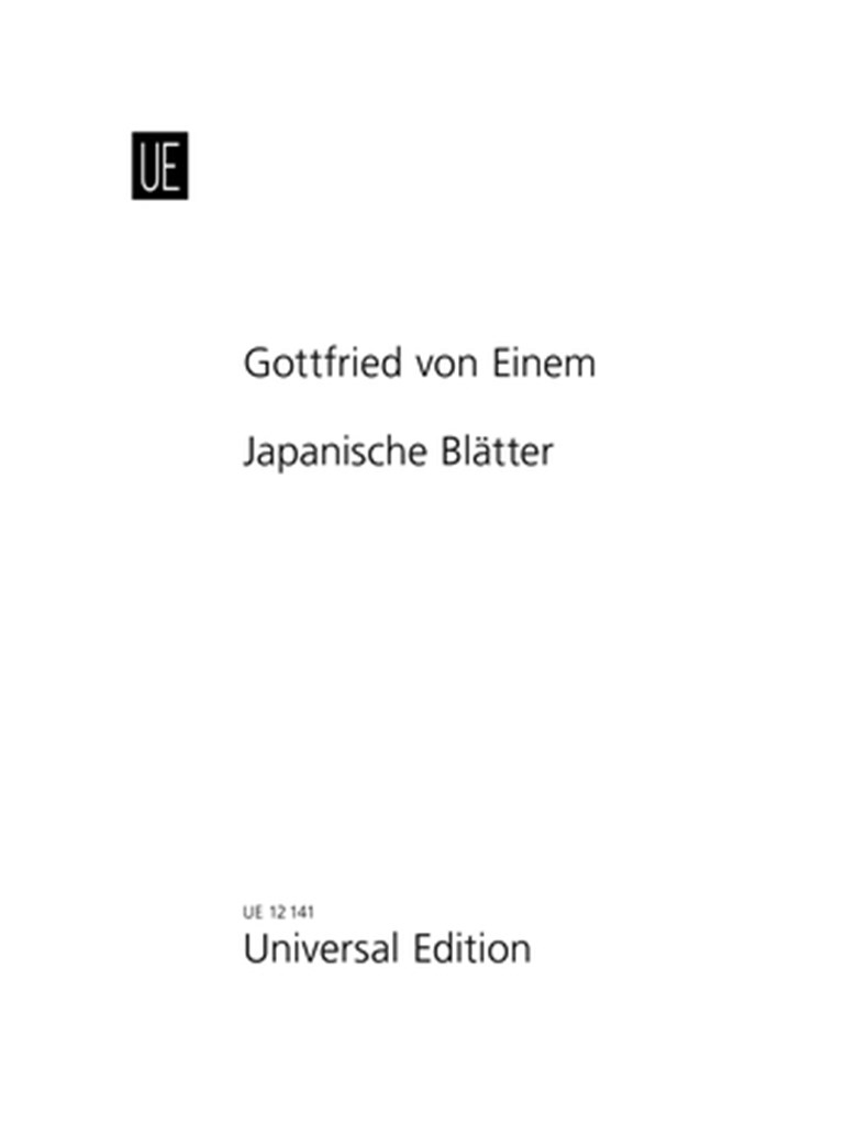 16 Japanische Blätter