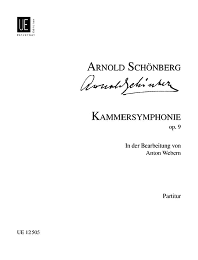 Kammersymphonie op. 9