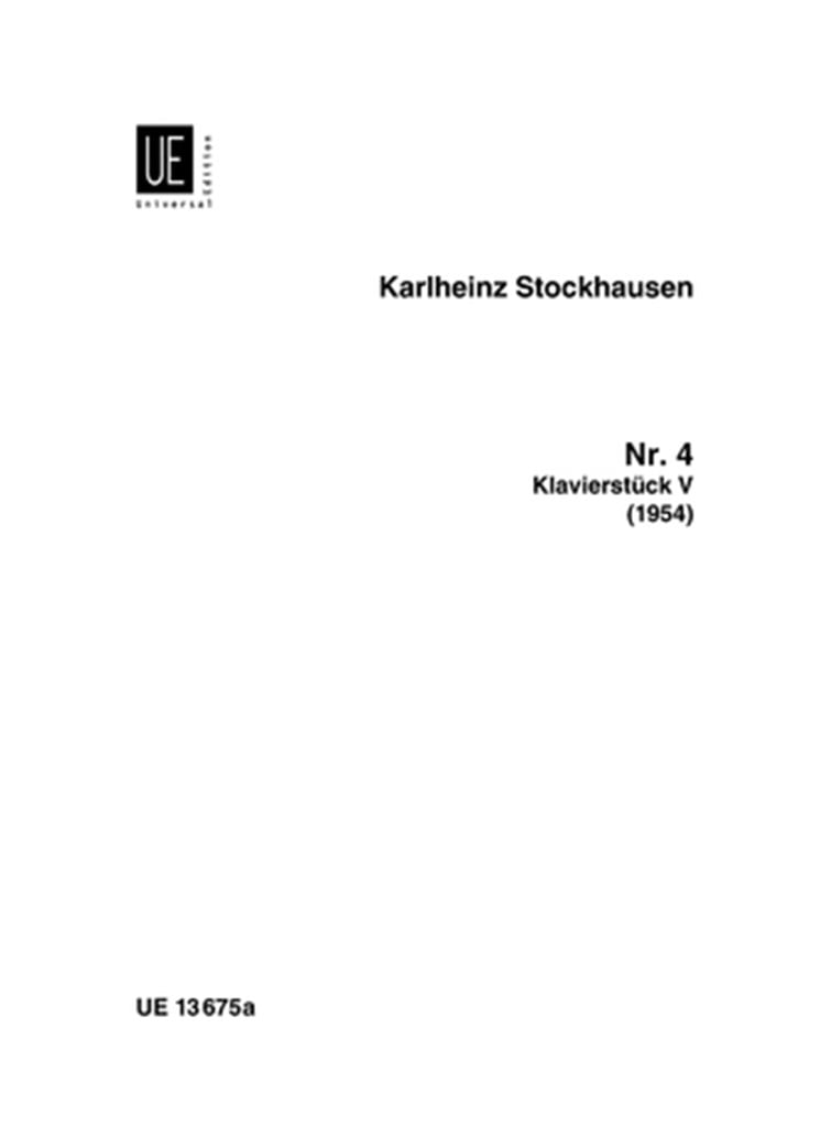 Klavierstueck N. 5