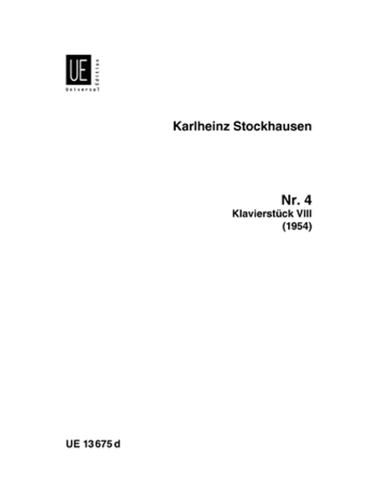 Klavierstueck N. 8