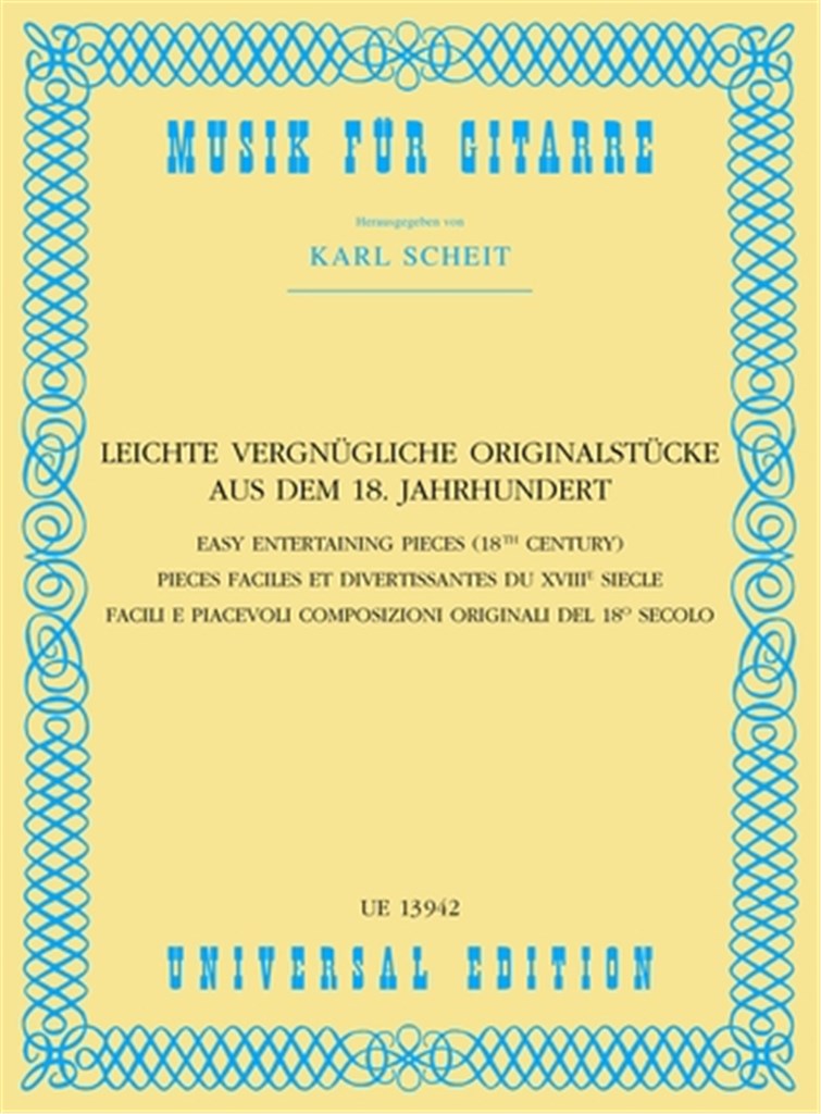 Leichte Vergnügliche Originalstücke (18. Jh.)