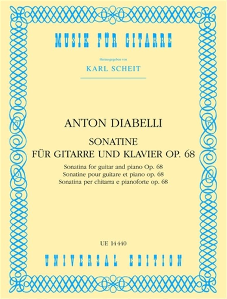 Sonatina Op. 68 Chit E Pf (Scheit)