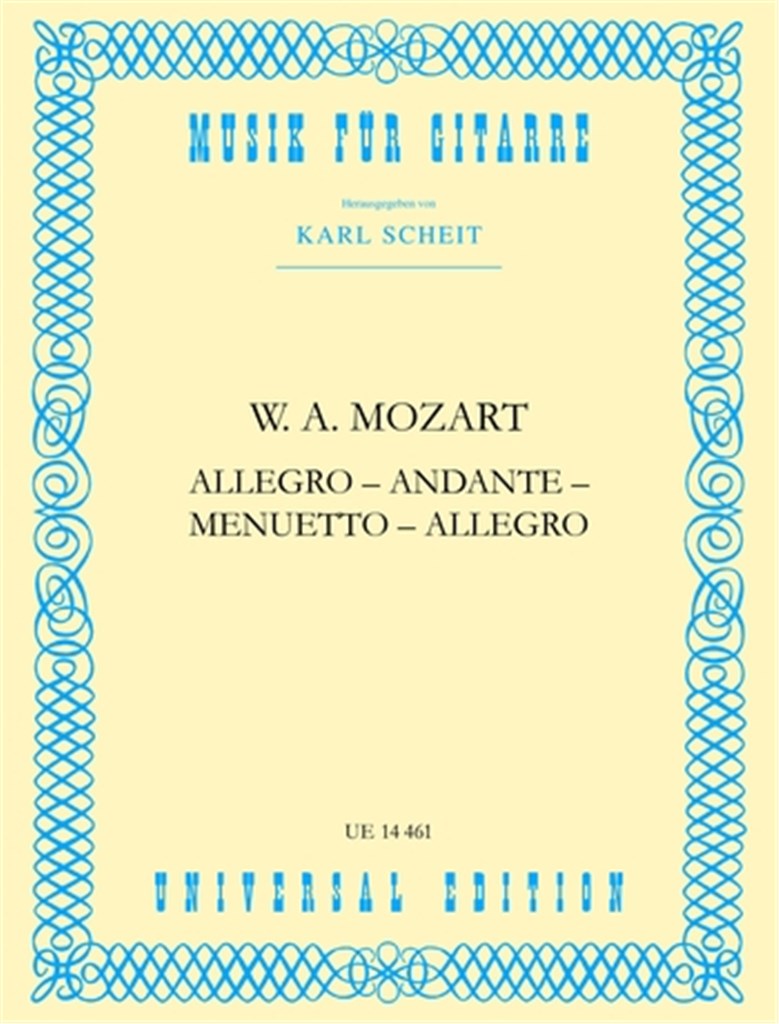 Allegro - Andante - Menuetto - Allegro