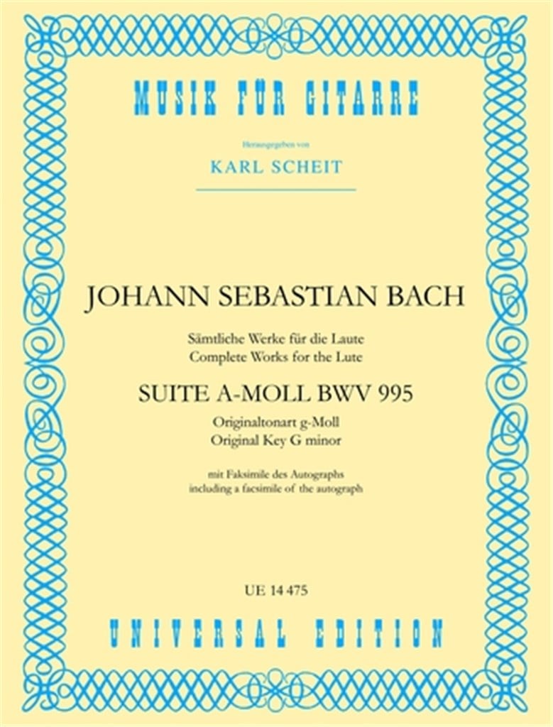 Suite A Bwv995 (Luit)