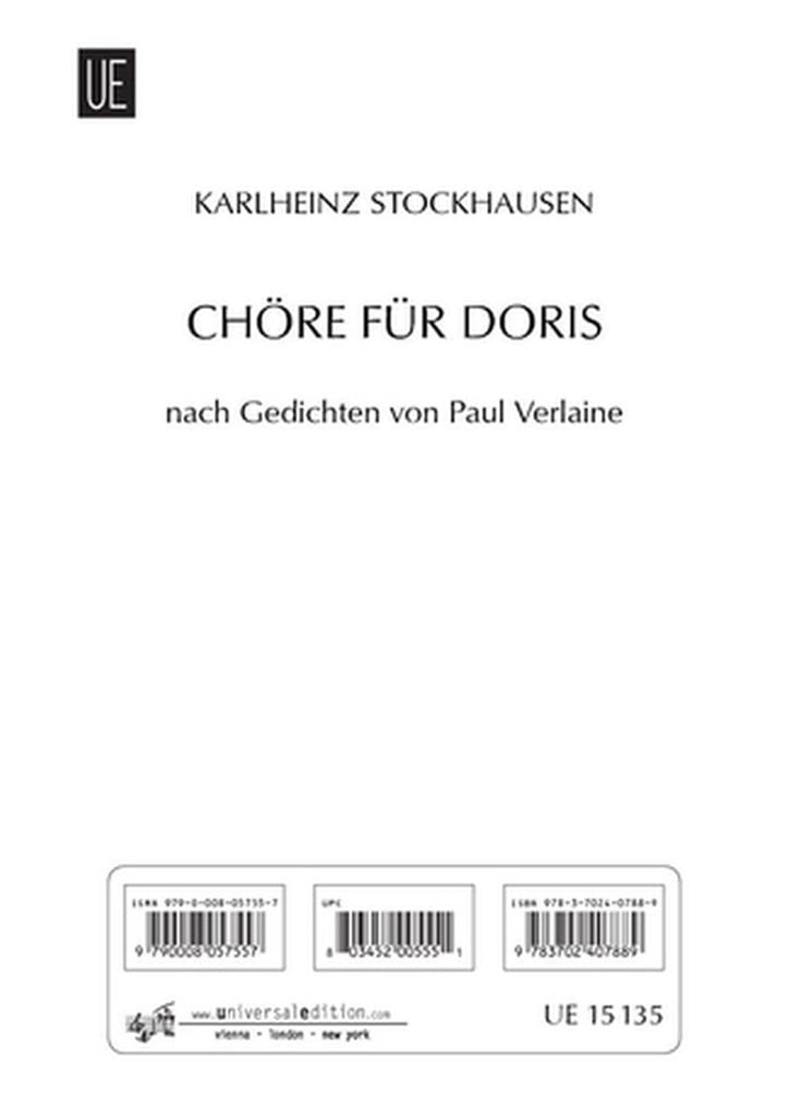 Chöre für Doris