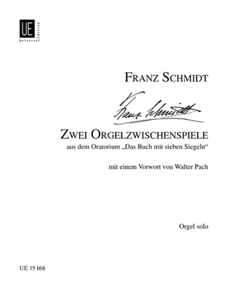 2 Orgelzwischenspiele
