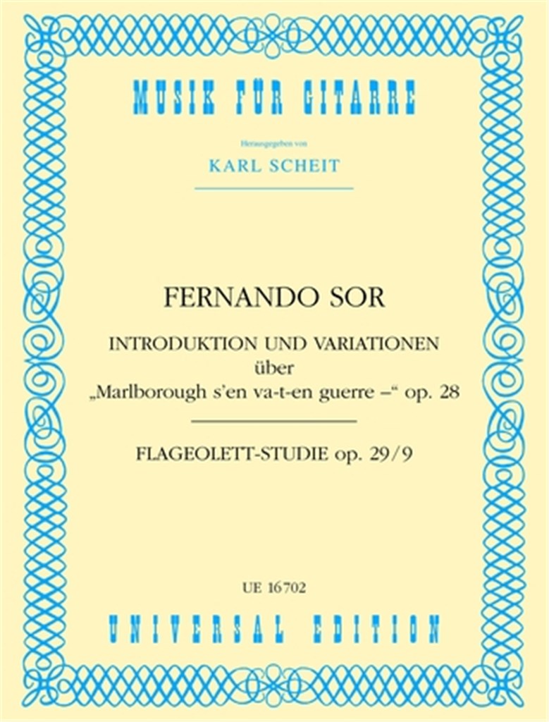 Introduzione E Variazione Op. 28