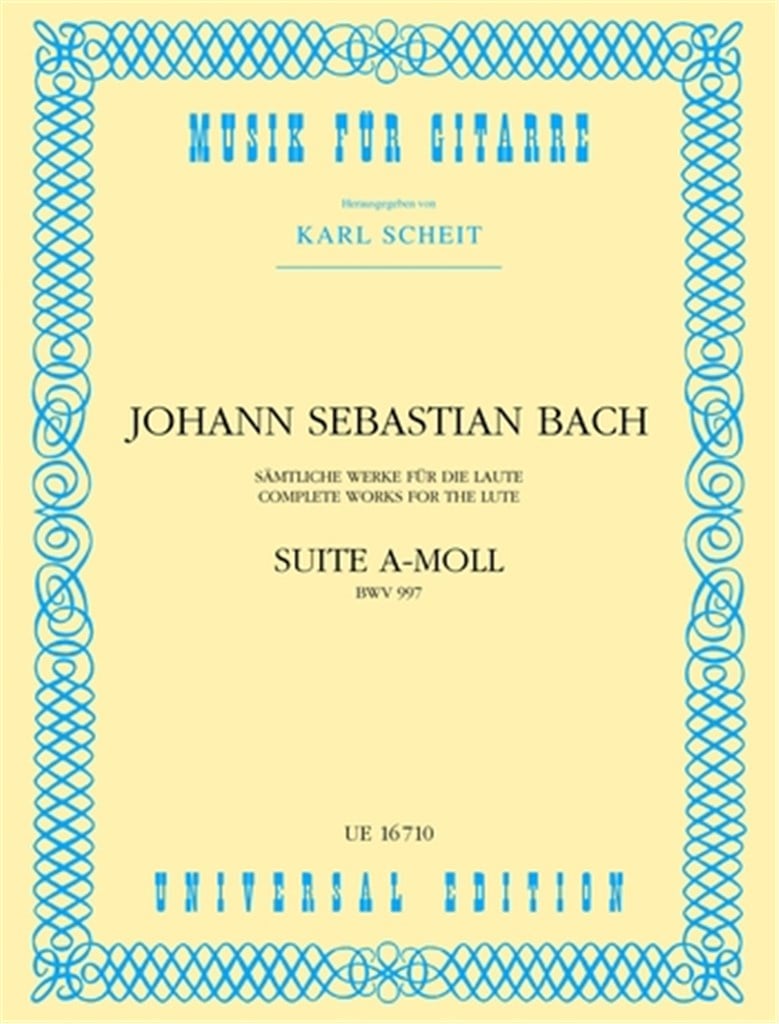 Suite A Bwv997 (Luit)