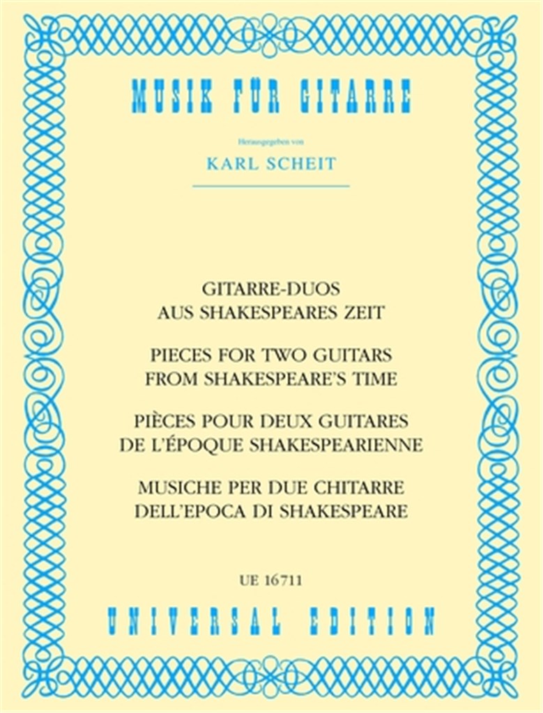 Gitarreduos Aus Shakespeares
