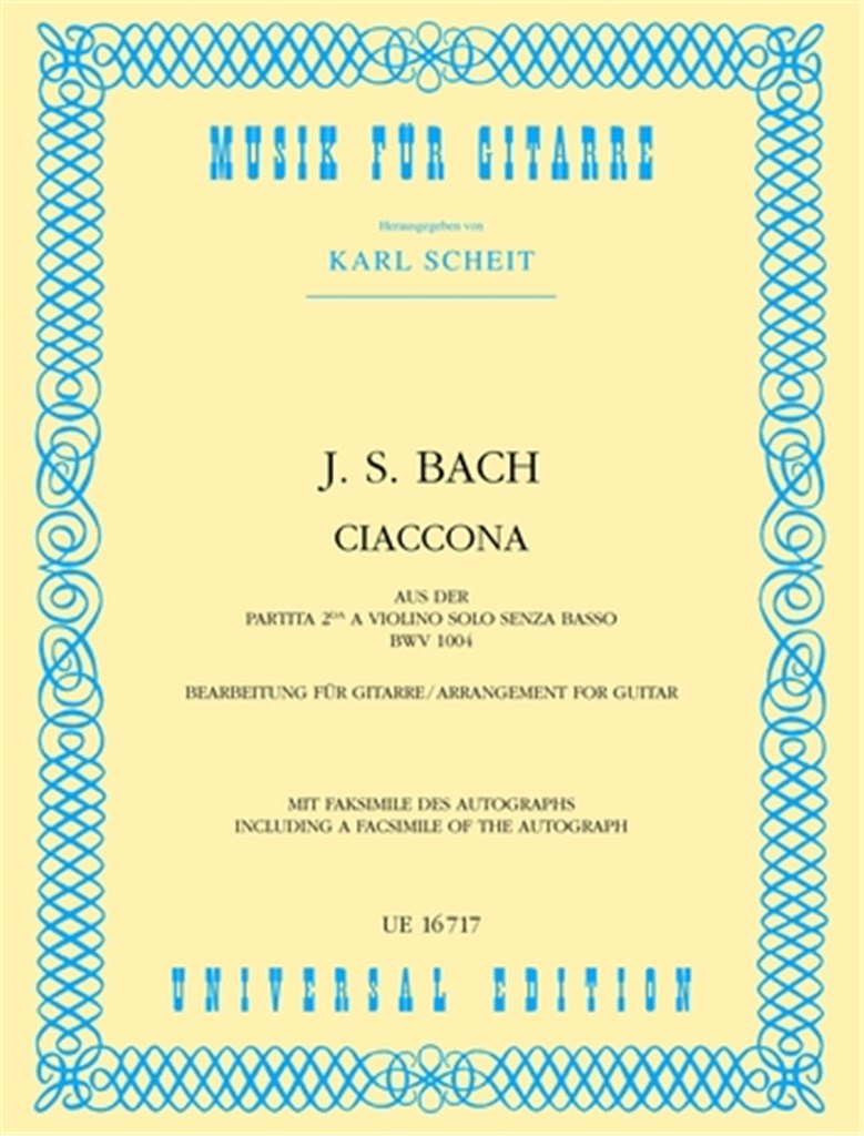 Chaconne Bwv1004 (2E Partita)Git