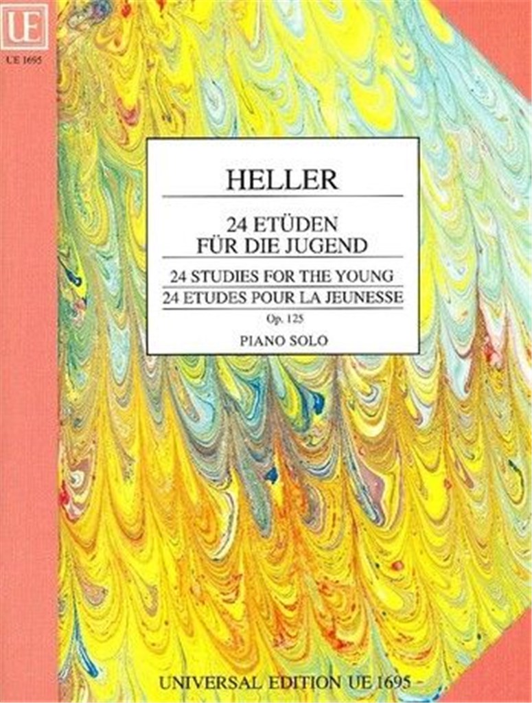24 Etudes Fur Jugend Opus 125
