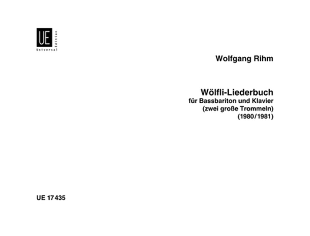 Wölfli-Liederbuch