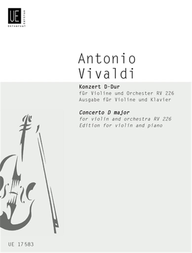 Konzert D-Dur / Concerto D major RV 226