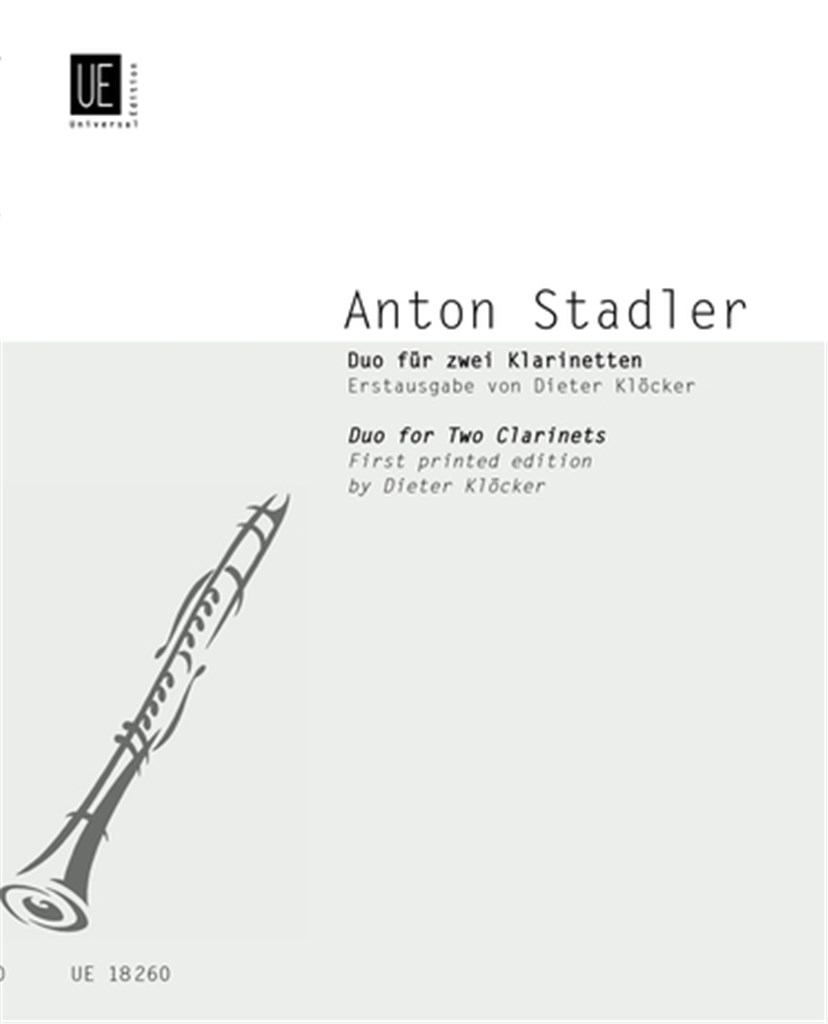Stadler Duo's for Clarinet