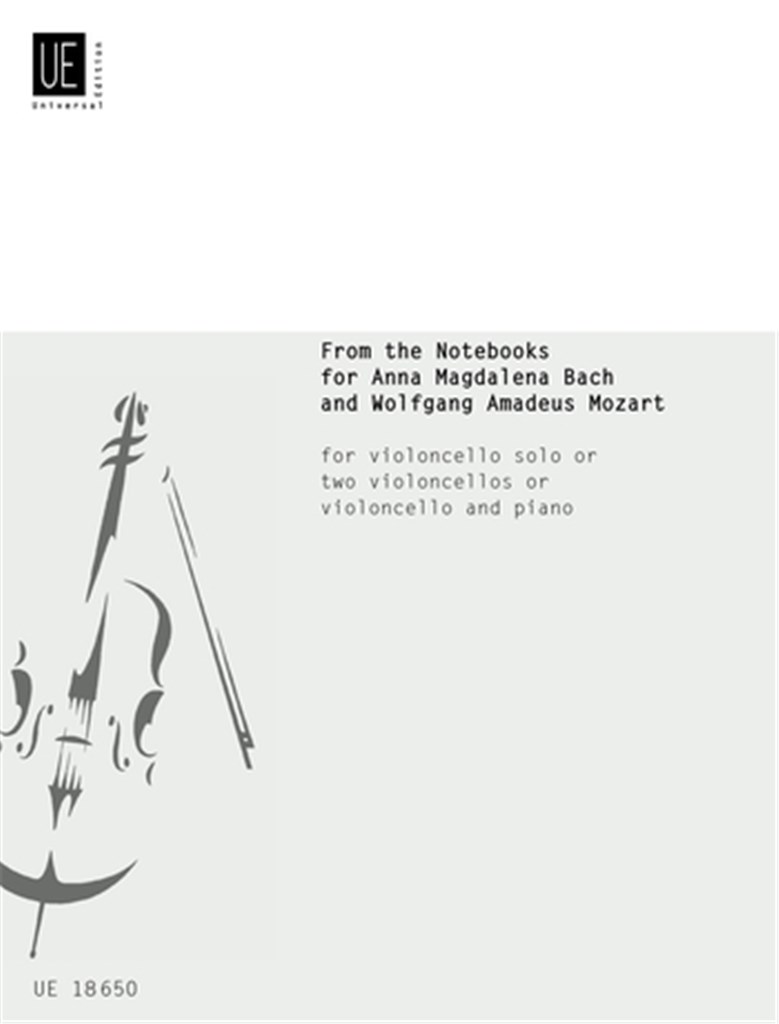 From Notebooks For A.M.Bach &