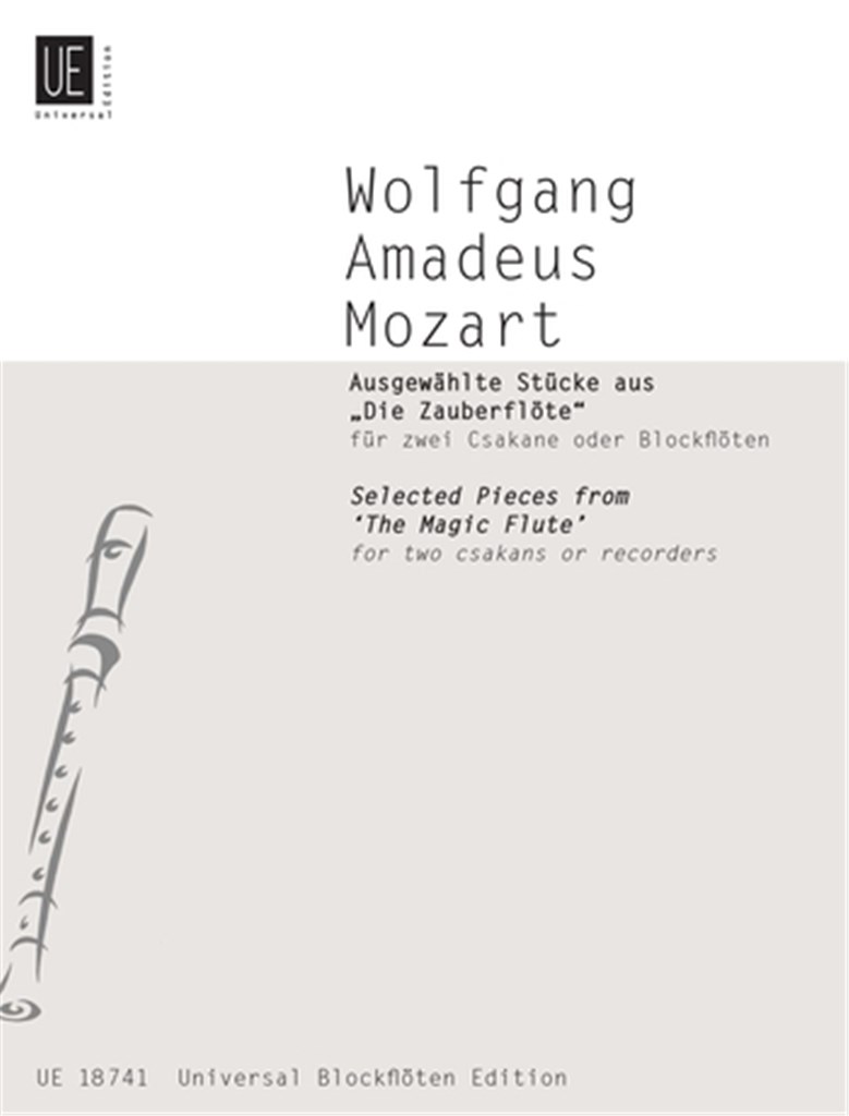 Zauberflote Ausgewahlte Stucke