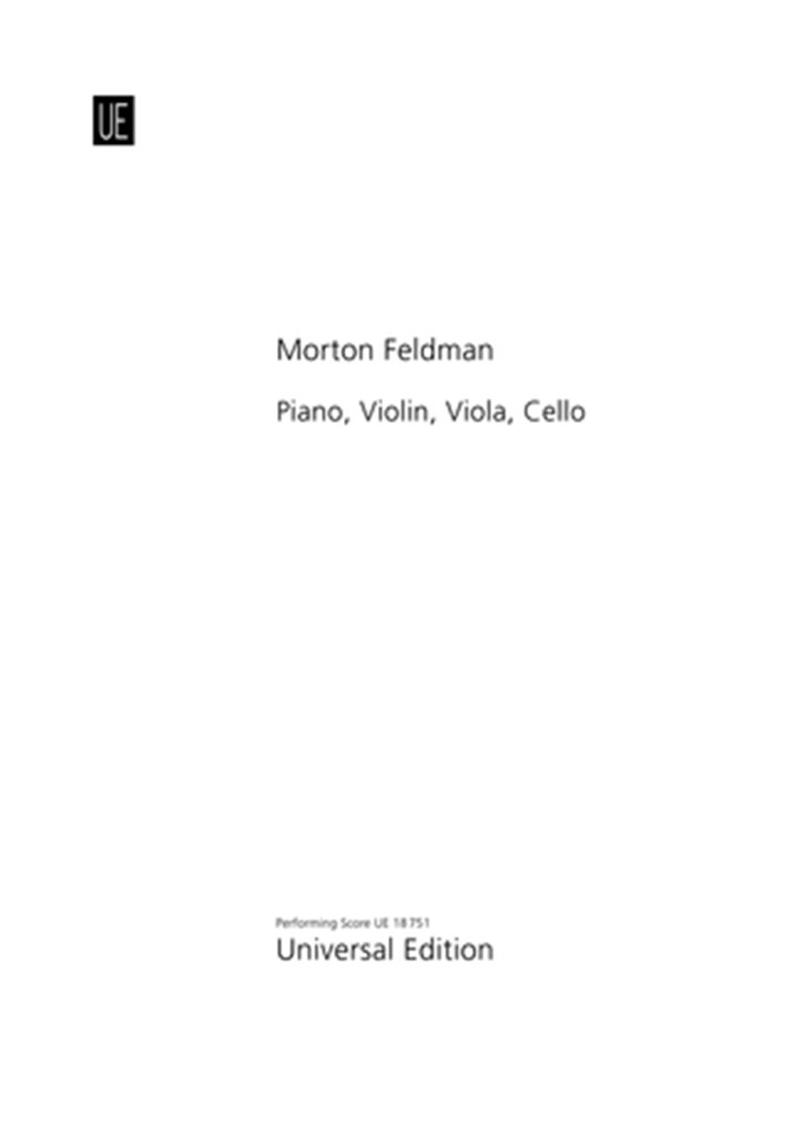 Piano, Violin, Viola, Cello