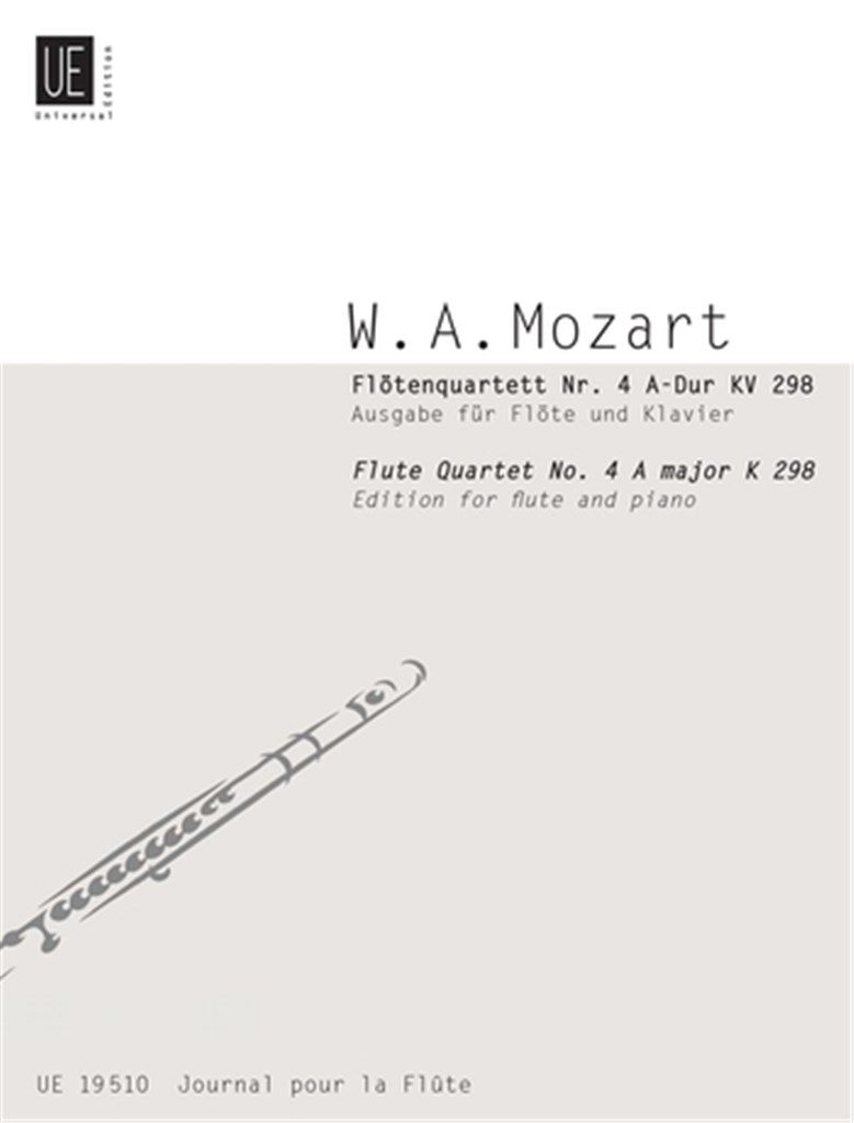 Flötenquartett Nr. 4 Band 30