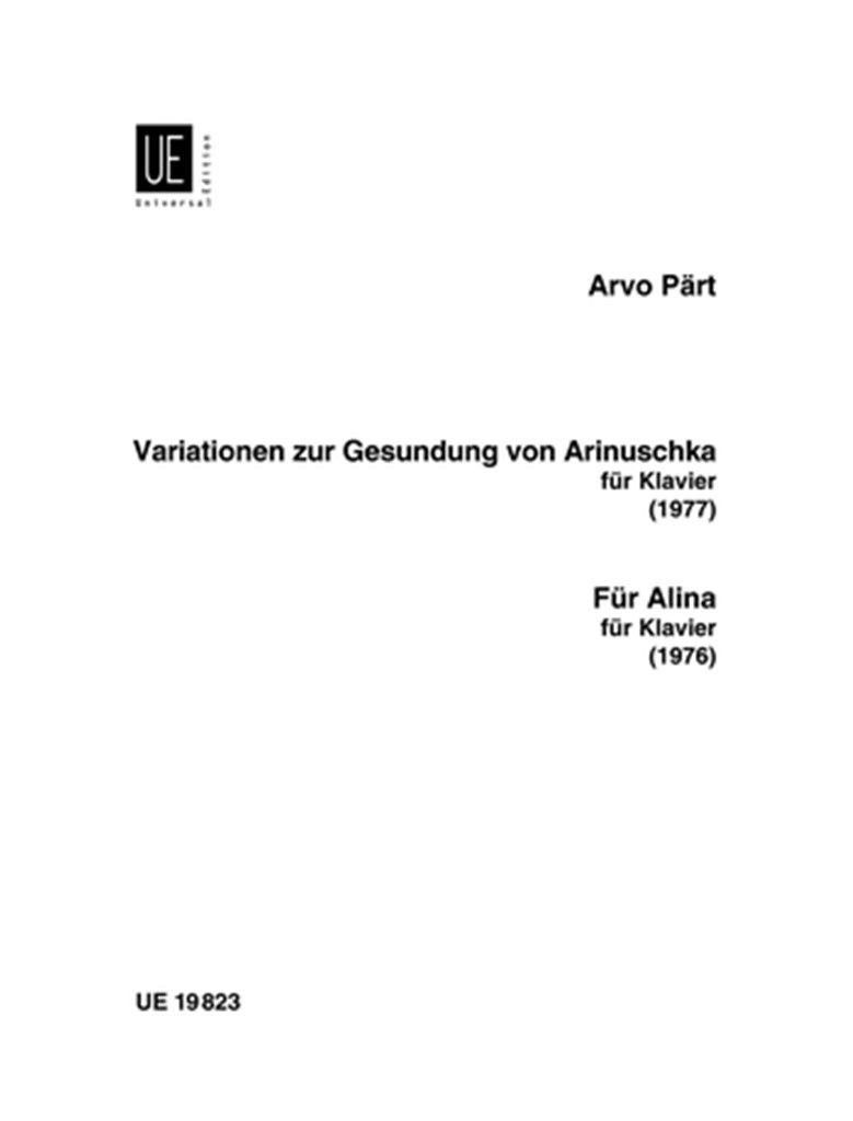 Variationen zur Gesundung von Arinuschka