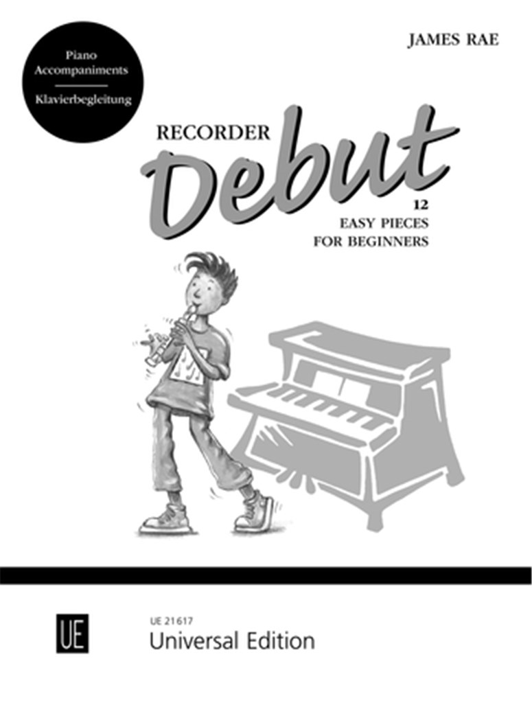 Recorder Debut - Klavierbegleitung