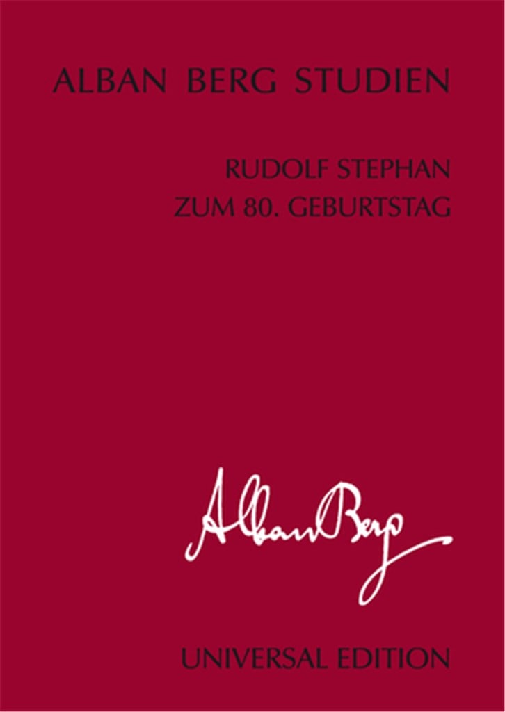 Rudolf Stephan zum 80. Geburtstag Band 6